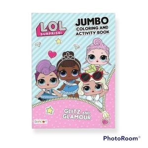 👑 (3/$20) LOL SURPRISE! COLORING FUN BOOK 👑